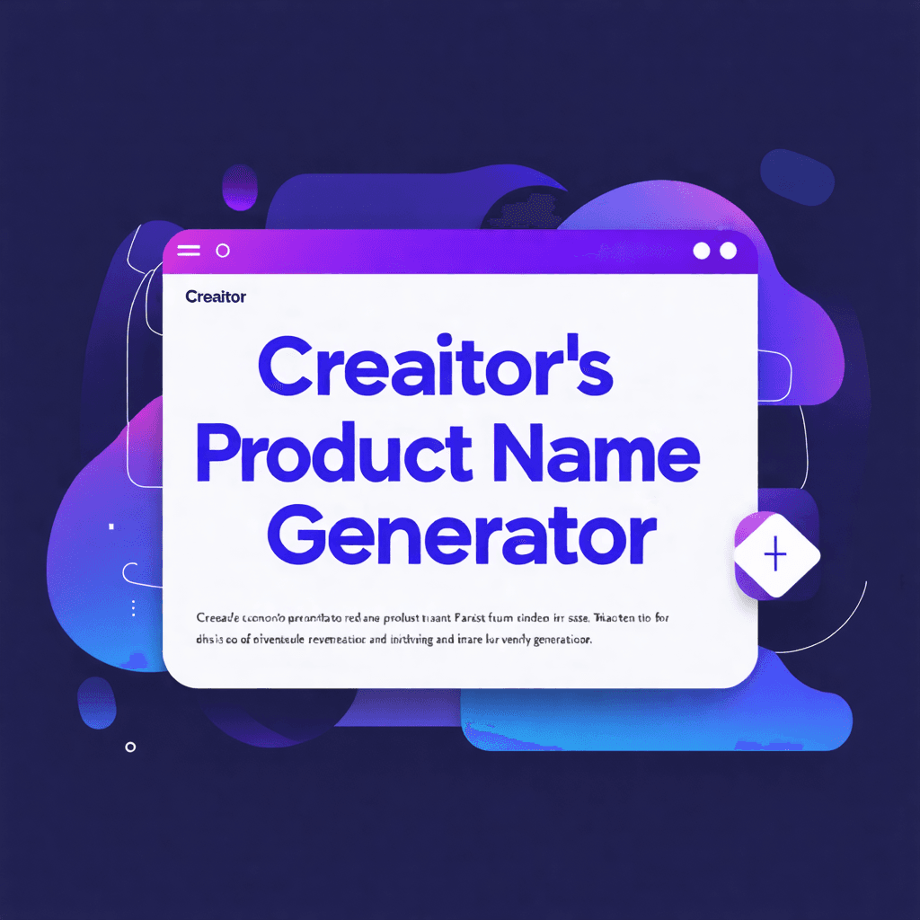 3 Reasons to Use Creaitor's Product Name Generator for Your Business